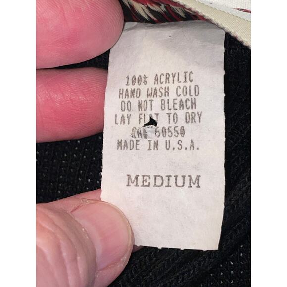 Reference‎ Point Fringe Trim Sweater - Size M - Beaded Trim - Vintage - Picture 7 of 7